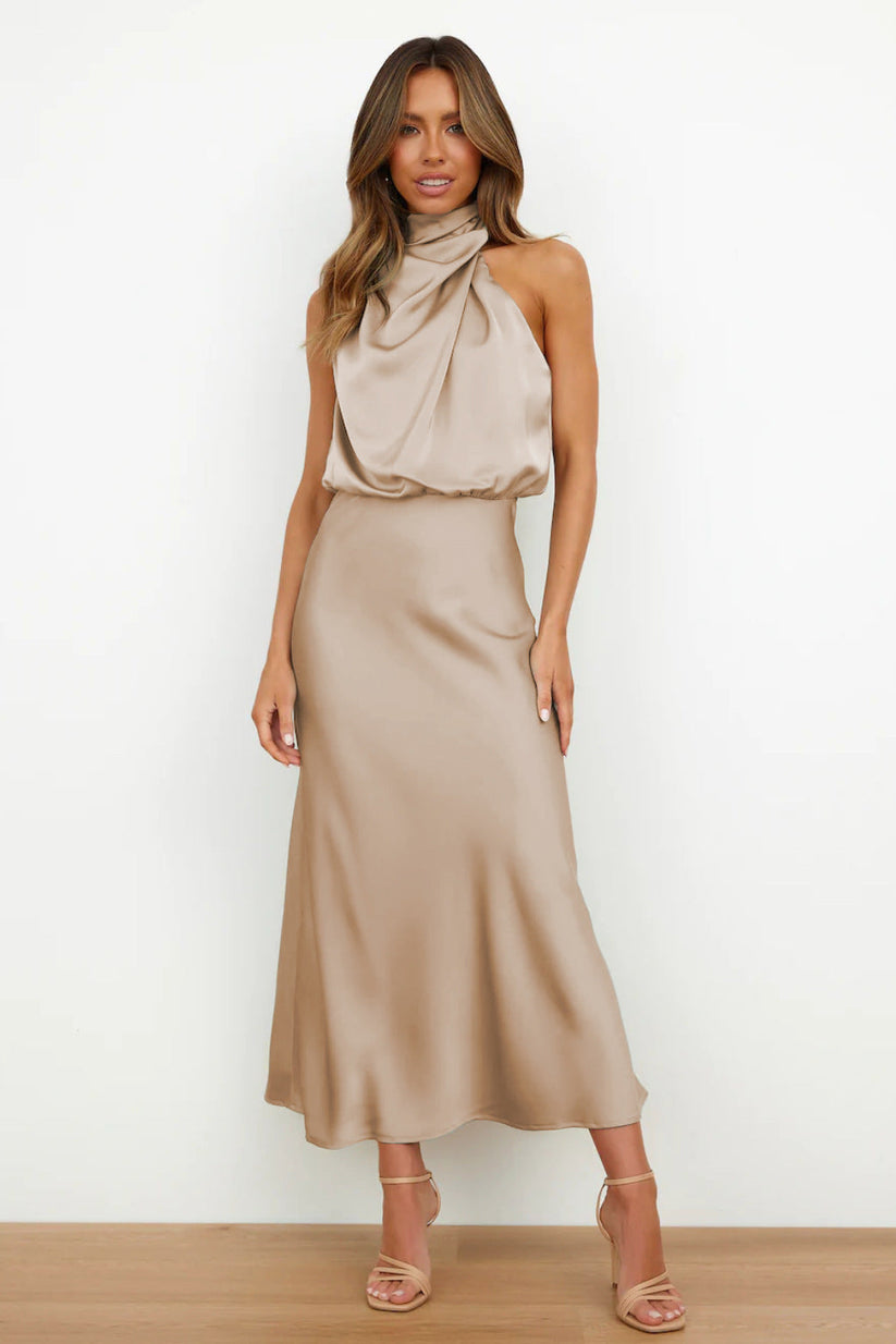 Blume - Elegantes langes Kleid