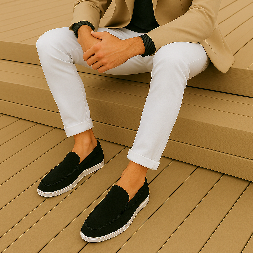 Silvan - Elegante Wildleder-Slipper