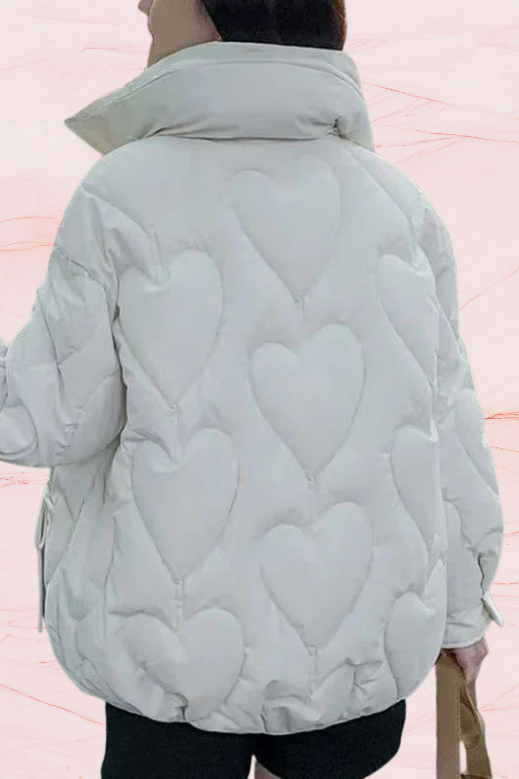 Julia - Wattierter Mantel aus Baumwolle