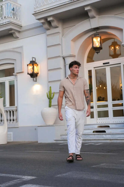 Leinen Sommer Pantalon