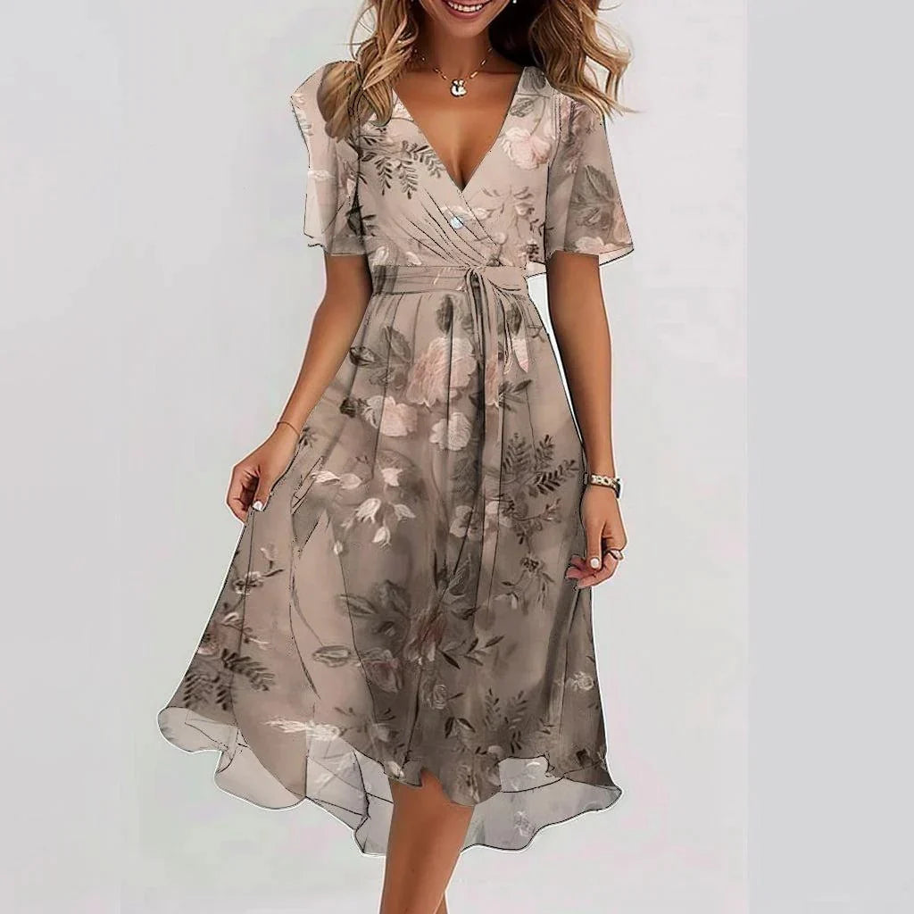 Leni – Mühelos Elegantes Chiffon-Kleid