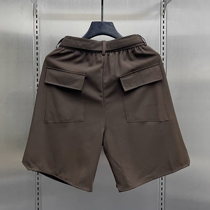 Lose Shorts mit geradem Bein