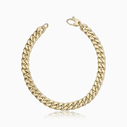 Eigenschaft Kubanisches Armband | Gold
