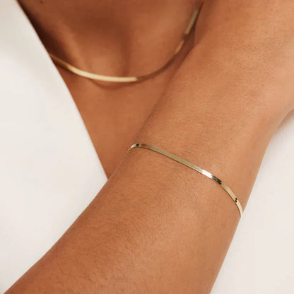Soleil Serpent Armband | Gold 14k