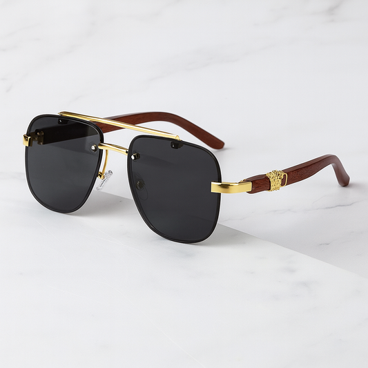 Stan – Retro-Flachdach mit doppelten Brücken, quadratisch