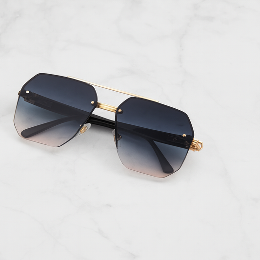 Brecht - Trendy Aviator Sunglasses