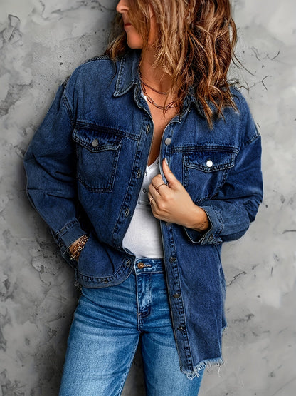 Gudula - Klassische Alltags-Jeansjacke