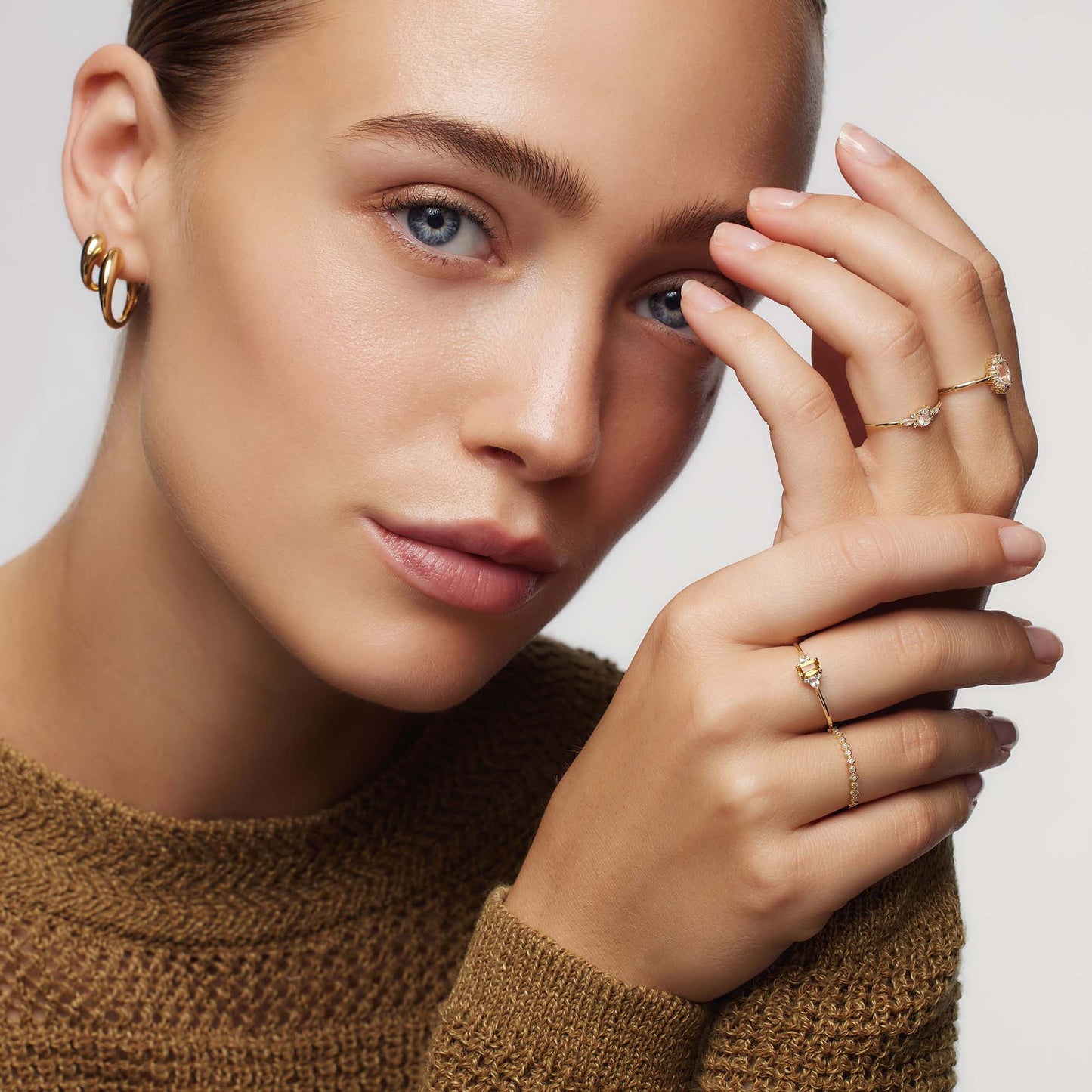 Mondstein Muse Ring | Gold 14k