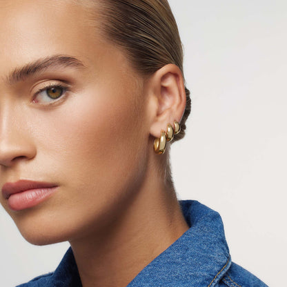 Rue Statement-Däck | Guld 18k