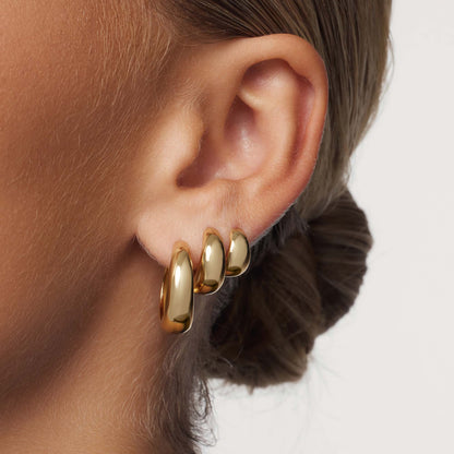 Rue Statement-Däck | Guld 18k