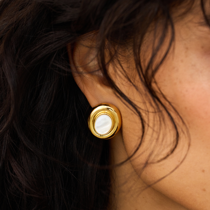 Giselle Pärlörhängen | Guld 14k