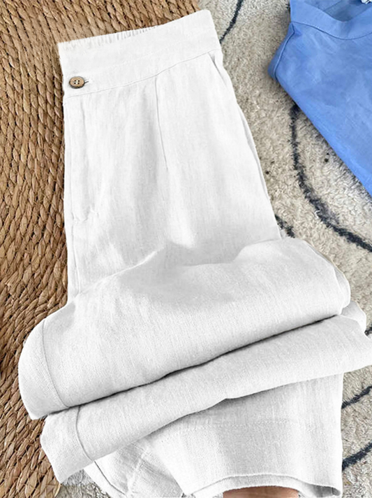 SERAPHINA - STILVOLLE HOSE MIT WEITEM BEIN