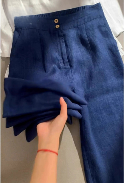 SERAPHINA - STILVOLLE HOSE MIT WEITEM BEIN