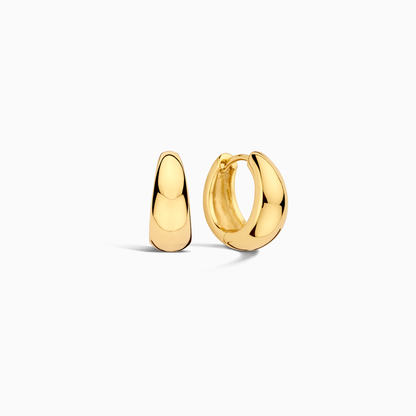 Rue Hoops | Guld 18k