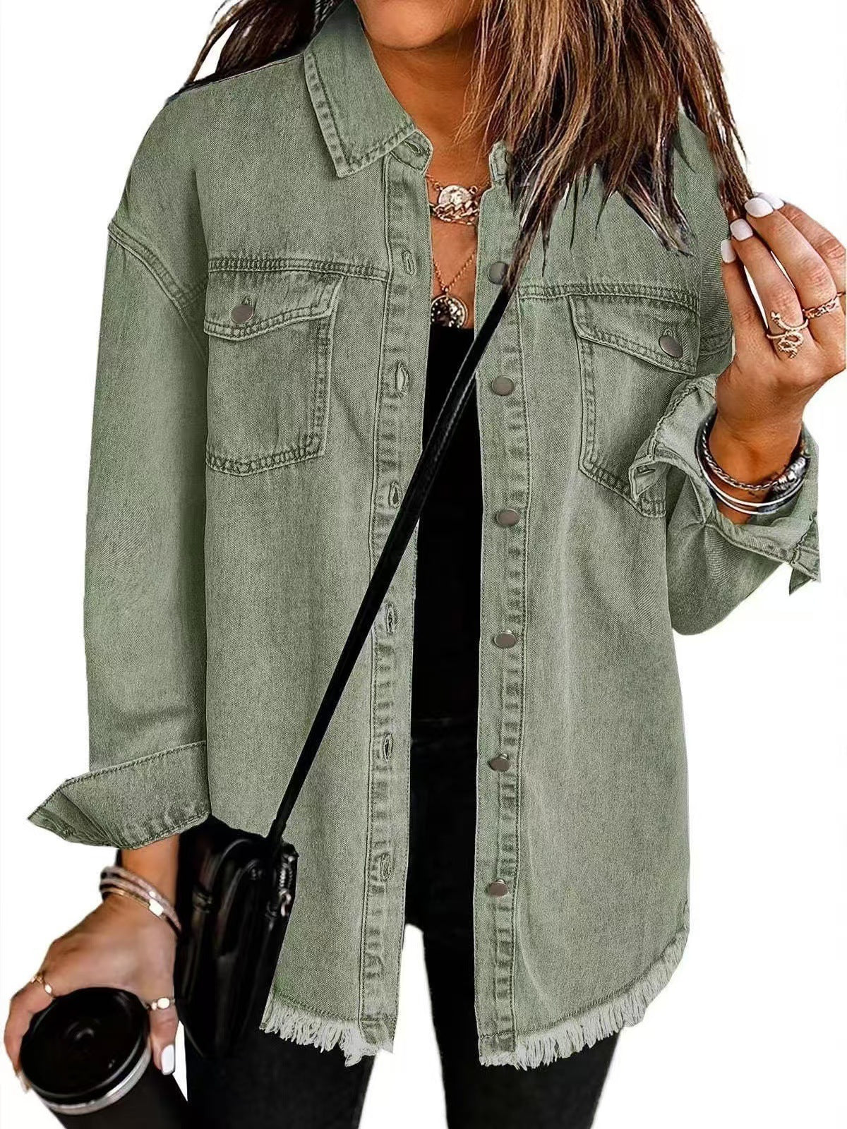 Gudula - Klassische Alltags-Jeansjacke
