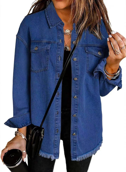 Gudula - Klassische Alltags-Jeansjacke