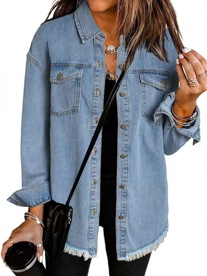 Gudula - Klassische Alltags-Jeansjacke