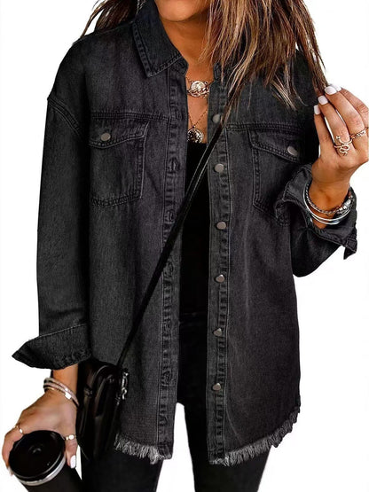 Gudula - Klassische Alltags-Jeansjacke