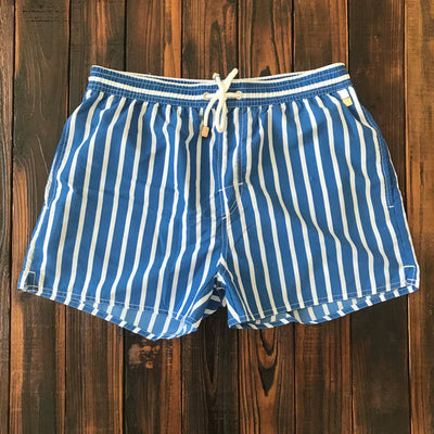 Schnelltrocknende gestreifte Strandshorts