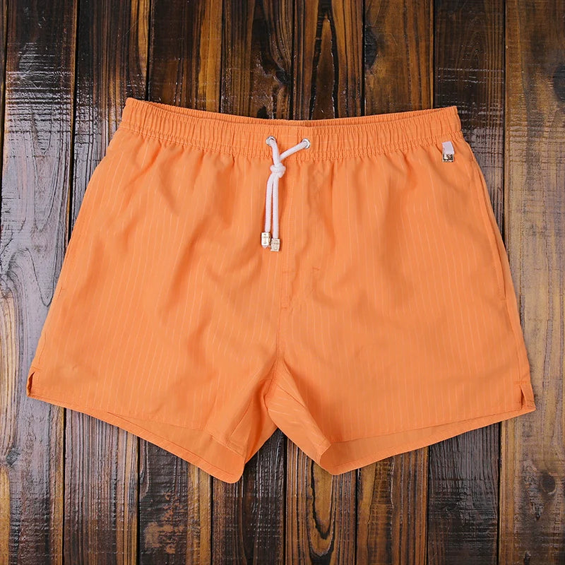 Schnelltrocknende gestreifte Strandshorts