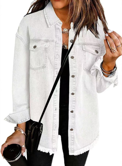 Gudula - Klassische Alltags-Jeansjacke