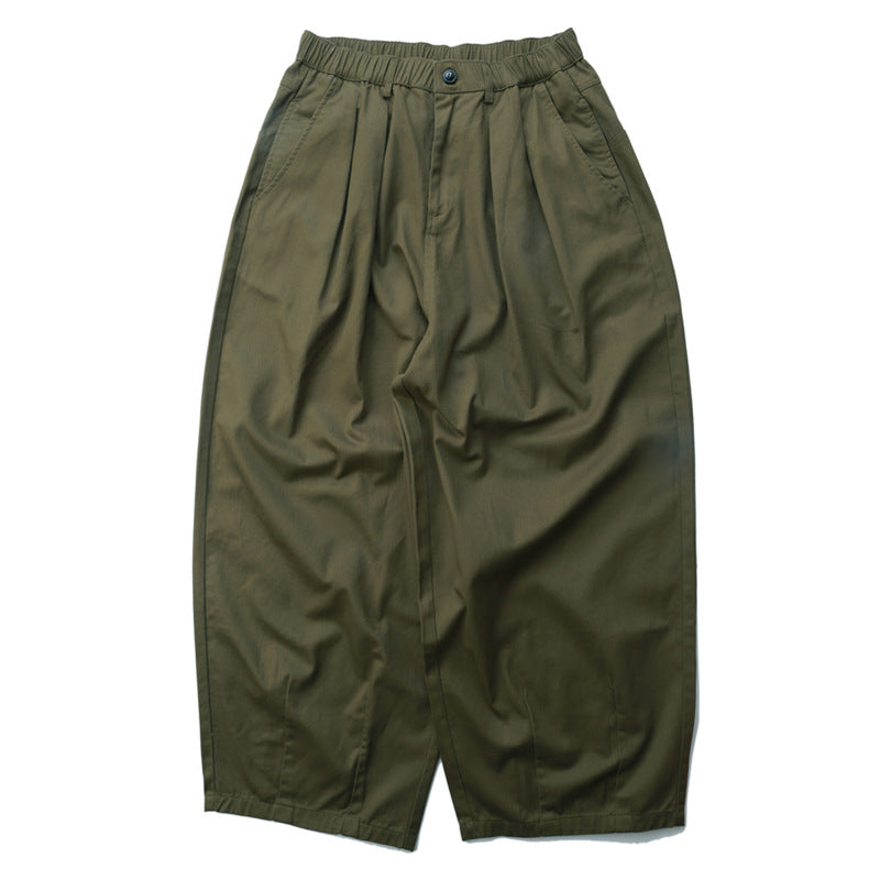 Japanische Weite Hosen mit weitem Bein