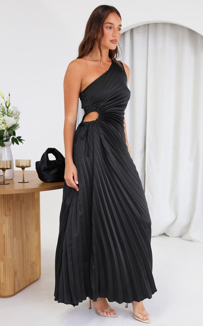 Rochelle - Maxikleid Schwarz