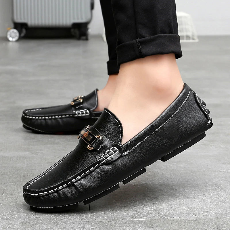 Torino Loafers aus echtem Leder