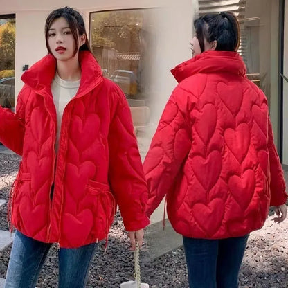 Julia - Wattierter Mantel aus Baumwolle