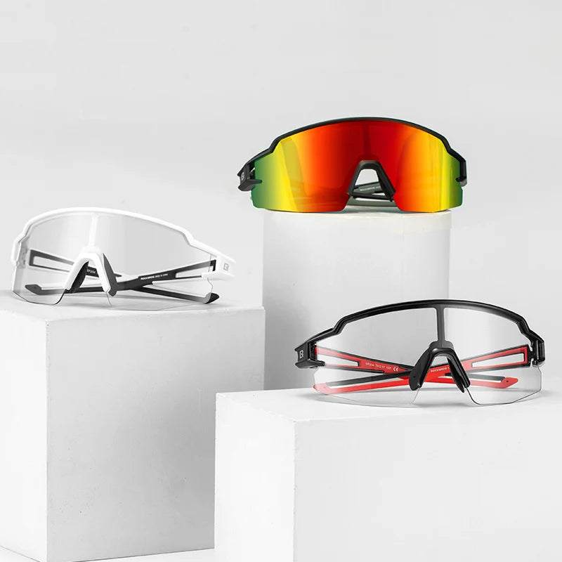 ROCKBROS – Fahrradbrille mit photochromatischen Gläsern