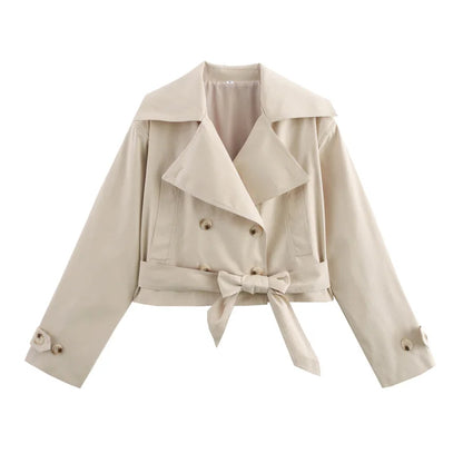 Emma - Britischer Wind-Trenchcoat