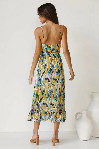 Leonie - mehrfarbiges sommerkleid