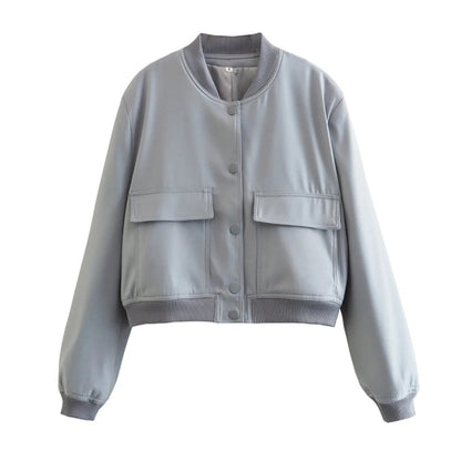 Gabby - Langärmeliger Taschenmantel