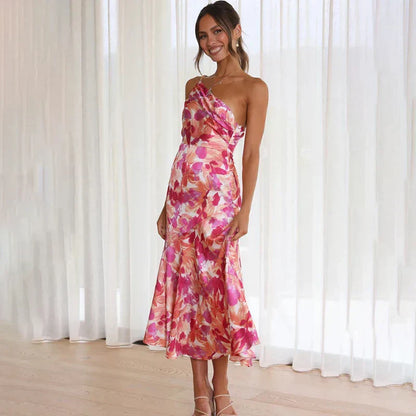Eliza - Kleid mit einer Schulter