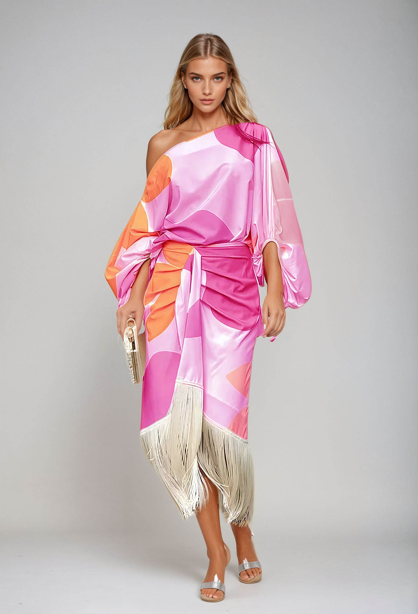 Olivia  Stilvolles Zweiteilige Kleid-Set