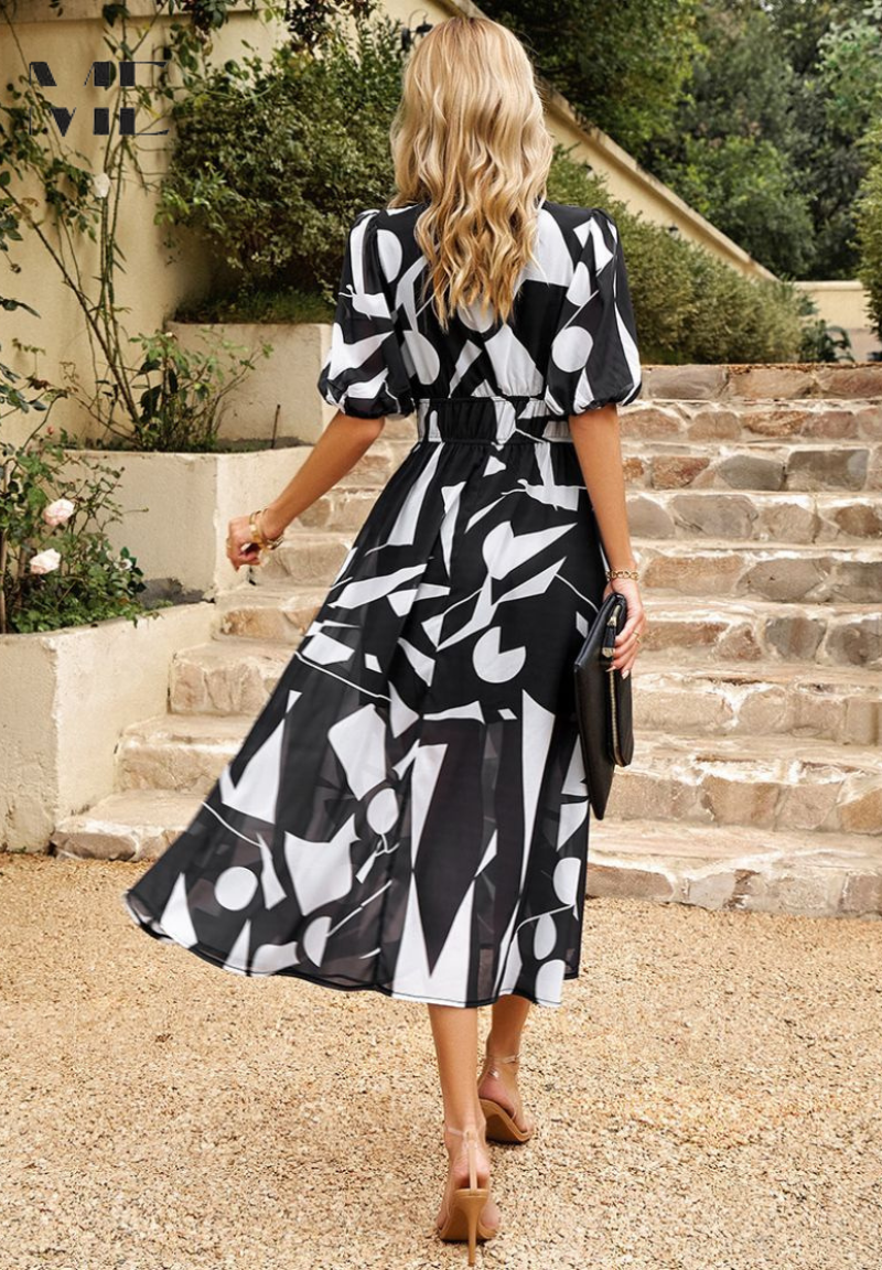 Danielle | Zeitloses Midikleid Luxe