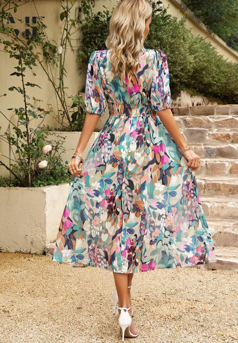 Danielle | Zeitloses Midikleid Luxe