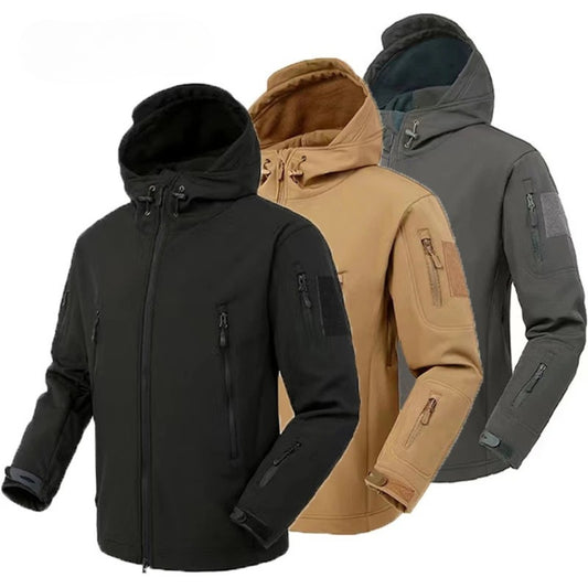 Gunther – Winter-Softshell-Fleecejacke