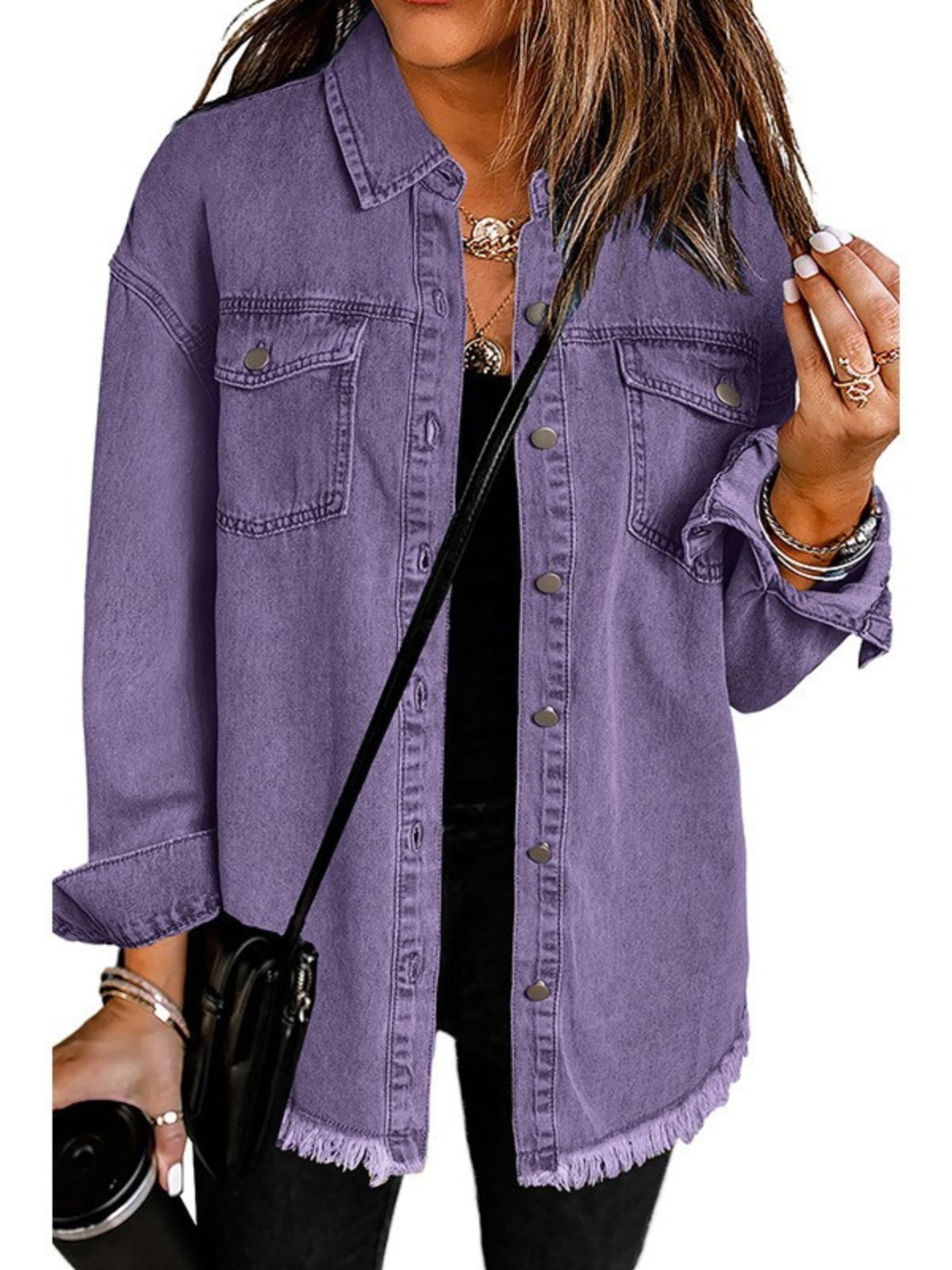 Gudula - Klassische Alltags-Jeansjacke