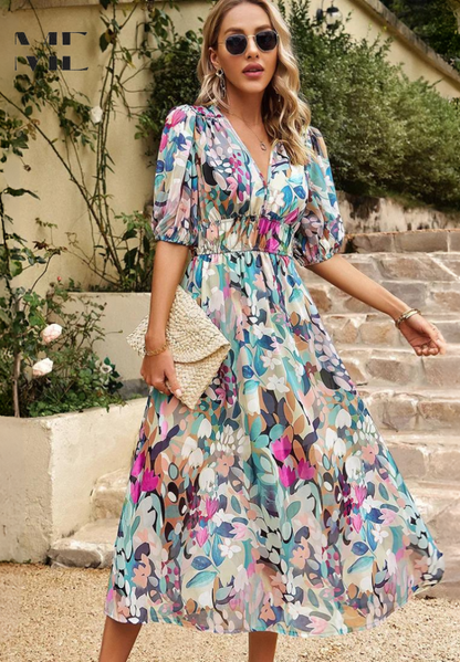 Danielle | Zeitloses Midikleid Luxe