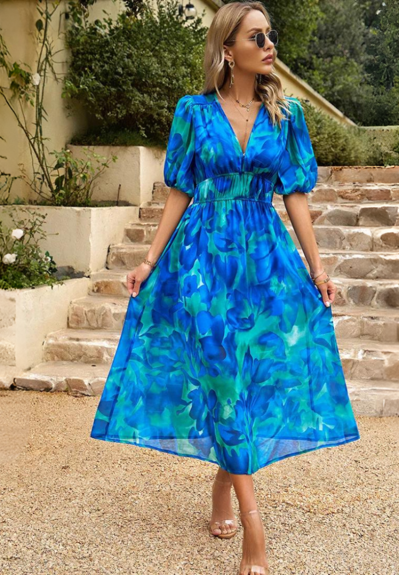 Danielle | Zeitloses Midikleid Luxe