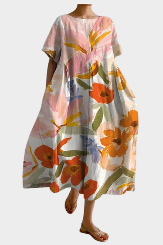 VALENTINA - Florales Sommerkleid