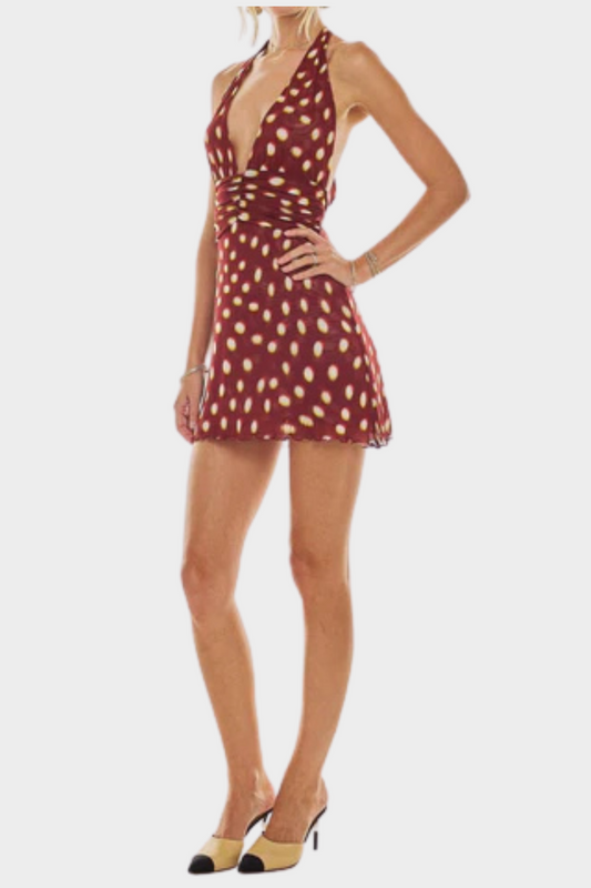 Sophie - gepunktetes Minikleid