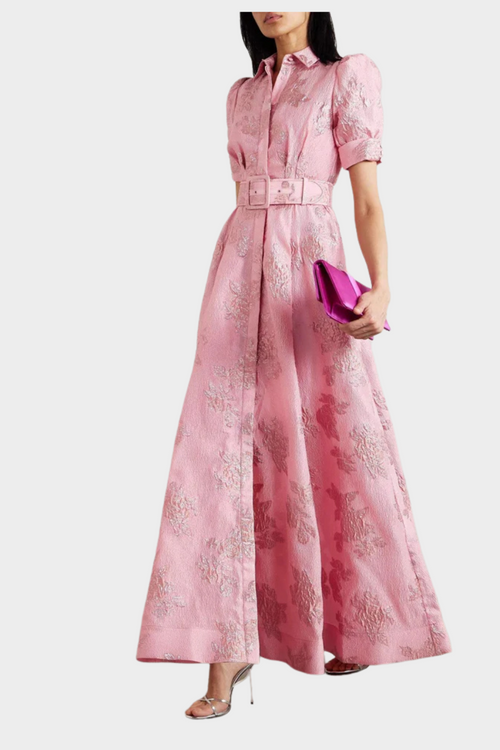 Pearl - Elegantes Kleid mit kurzen Puffärmeln