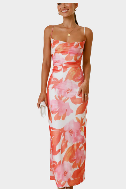 Ashley - Maxikleid mit Blumenmuster