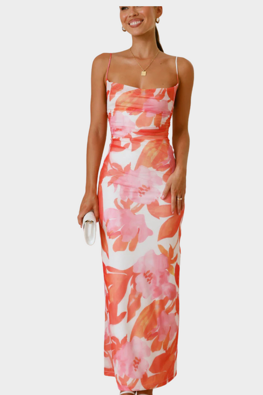 Ashley - Maxikleid mit Blumenmuster