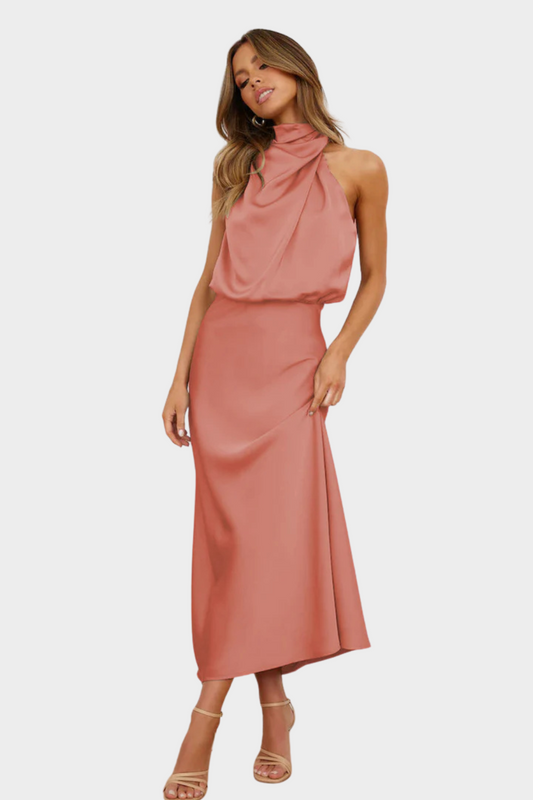 Blume - Elegantes langes Kleid