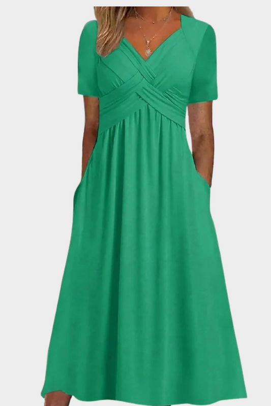 Birgitte - Lässiges Midikleid