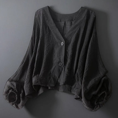 ELLA - LEINENBLUSE