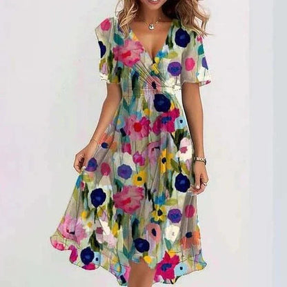 Leni – Mühelos Elegantes Chiffon-Kleid